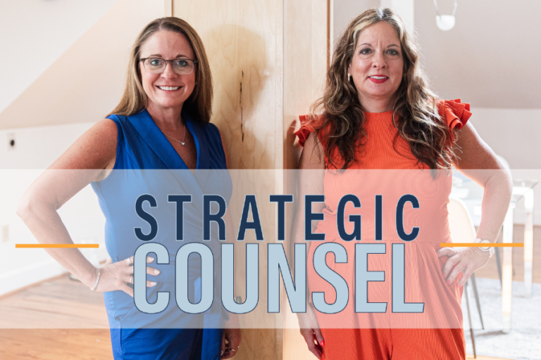 Copy of Strategic Counsel podcast artwork (Rectangle Sticker (Landscape))